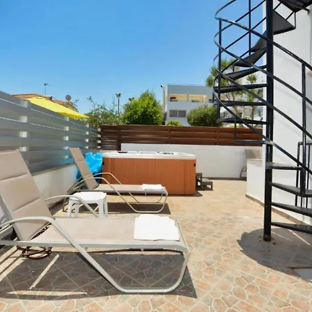 Fabulous Sea View Villa With Big Luxury Jacuzzi In Protaras, Protaras Villa 1676-2