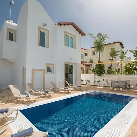 The Ultimate 5 Star Holiday Villa In Protaras With Private Pool And Close To The Beach Paralimni Villa 1324-3